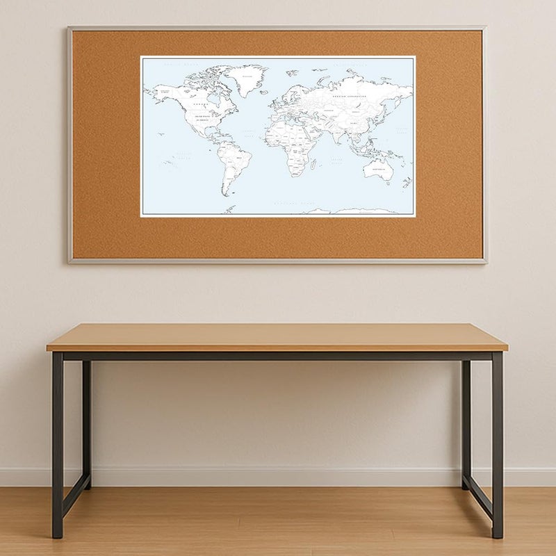 MapSherpa Cosmographics Detailed World Coloring Map - Big - 27.75" x 16.25" Matte Paper - Image 2